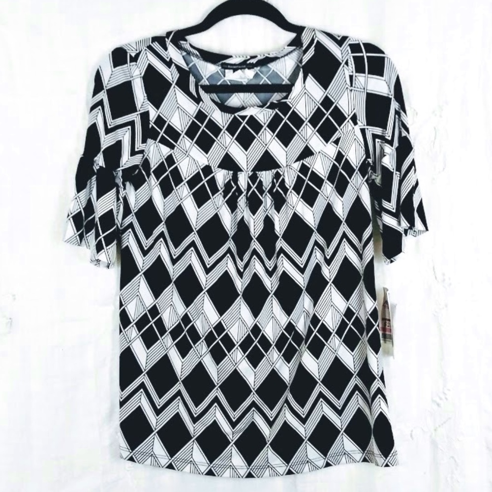 Rampage Bell Sleeve Top NWT